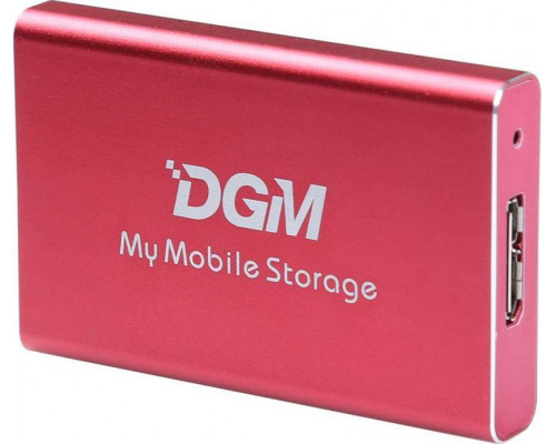 SSD DGM My Mobile Storage 256GB Czerwony (MMS256RD)