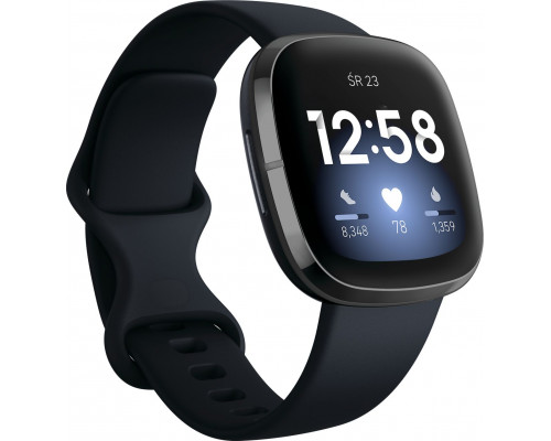 Smartwatch Fitbit Sense Czarny  (FB-501TAS-EU)