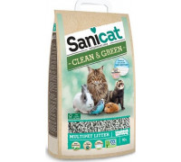 Żwirek dla kota Sanicat Clean&Green Cellulose Naturalny 10 l