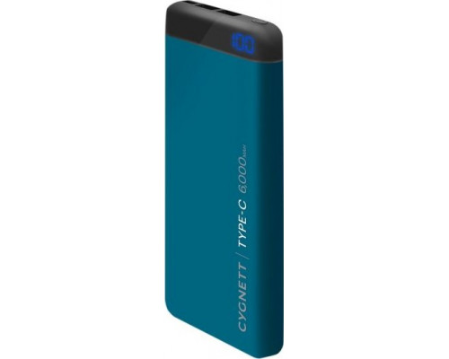 Powerbank Cygnett ChargeUp Pro 6000 mAh Blue