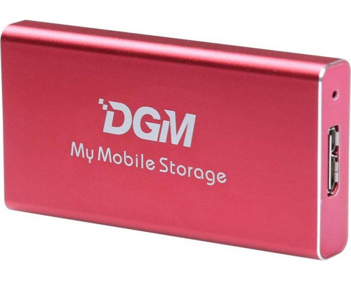SSD DGM My Mobile Storage 512GB Czerwony (MMS512RD)