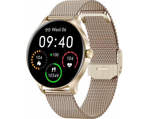 Smartwatch Garett Electronics Classy Złoty  (CLASSY_ZLOT_STAL)