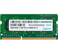 Apacer SODIMM, DDR3L, 4 GB, 1600 MHz, CL11 (AS04GFA60CATBGJ)