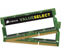Corsair Value Select, SODIMM, DDR3, 8 GB, 1333 MHz, CL9 (CMSO8GX3M2A1333C9)