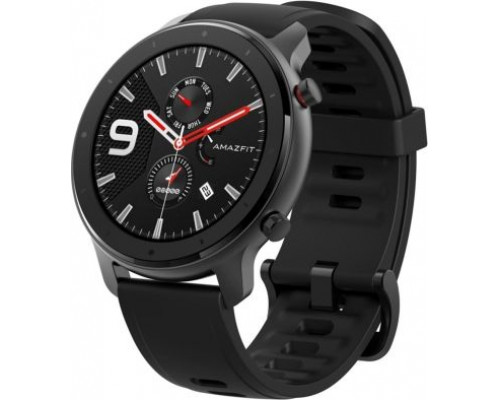 Smartwatch Amazfit GTR 47mm Lite Czarny  (W1902US1N)