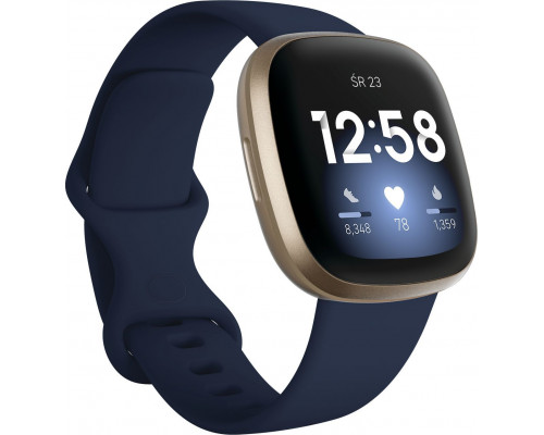 Smartwatch Fitbit Versa 3 Granatowy  (FB511GLNV)