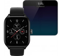 Smartwatch Amazfit GTS 4 Infinite Black + Waga Smart Scale