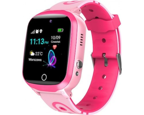 Smartwatch GoGPS K17 Różowy  (K17PK)