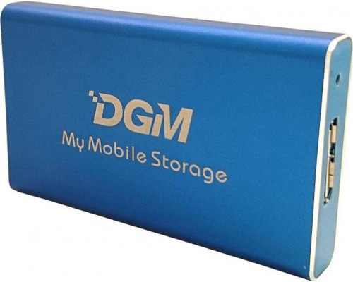 SSD DGM My Mobile Storage 256GB Niebieski (MMS256BL)