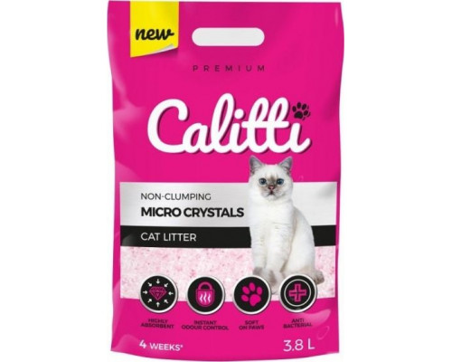 Żwirek dla kota Calitti Micro Crystals Naturalny 3.8 l