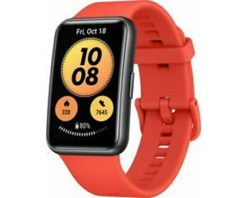 Smartwatch Huawei Watch Fit Czerwony  (55027340)